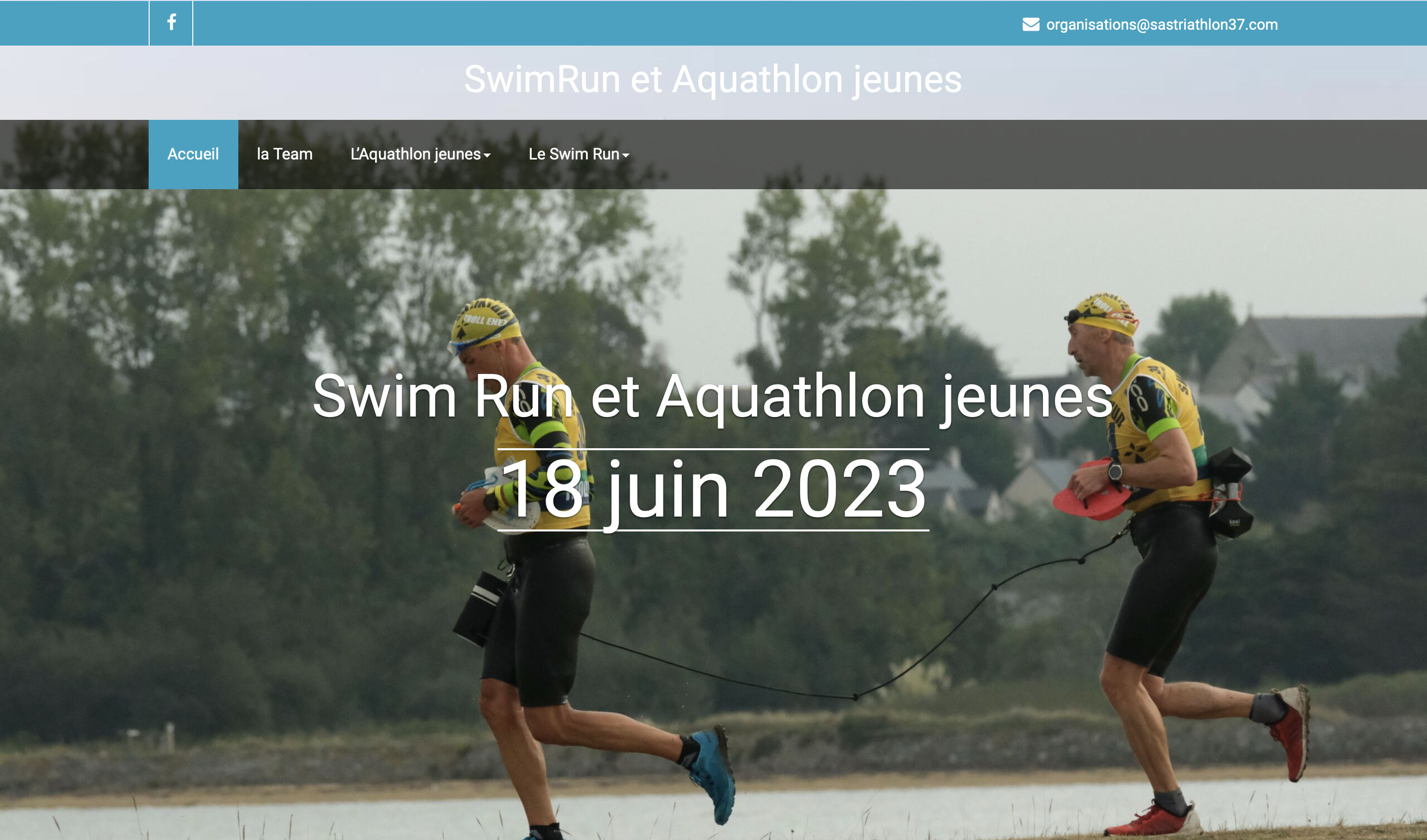 Swim-Run de Saint-Avertin le 18 juin 2023